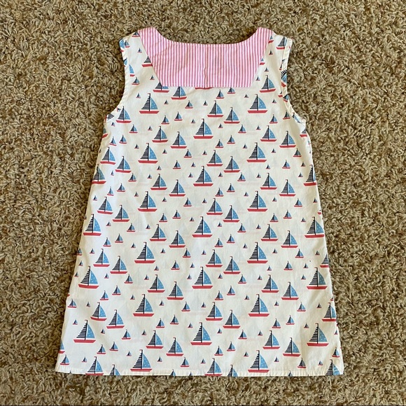 Magic Balloon Sailboats Shift Dress Sleeveless - Picture 5 of 8